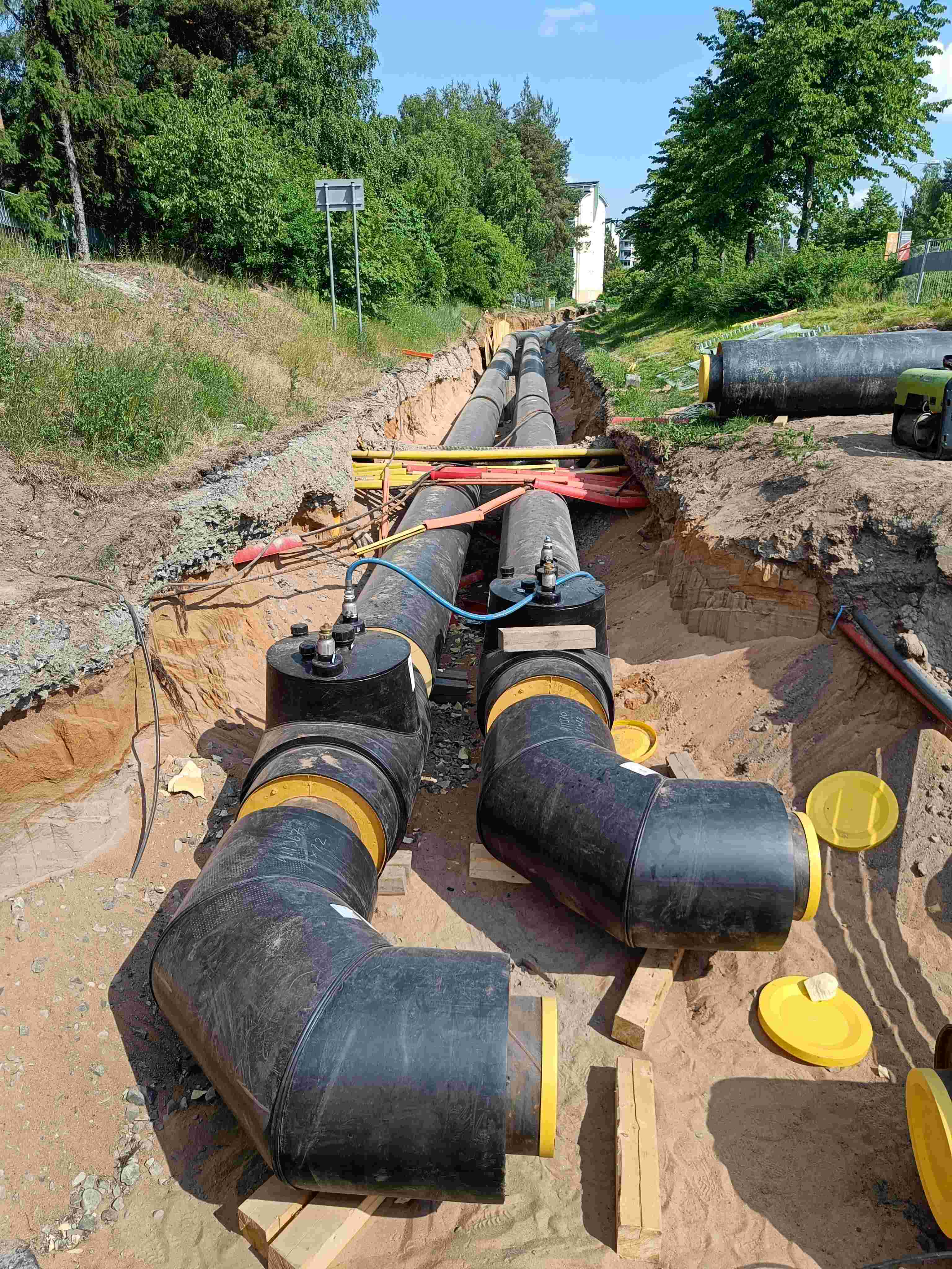 kaukolampolinjan kartoitus